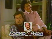 WRC Channel 4 News Live At 6PM - The Stars Of Yesterday - This Week promo for the week of October 20, 1986