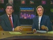 WWL Channel 4 Eyewitness News Nightwatch open from February 13, 1987