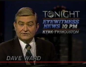 KTRK Channel 13 Eyewitness News Tonight Weeknight - Tonight ident for September 23, 1987