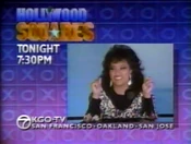KGO Channel 7 - The New Hollywood Squares - Tonight promo/ident for the week of January 26, 1987