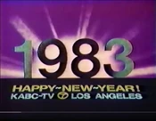 KABC Channel 7 - Happy New Year!: 1983 ident from December 31, 1982