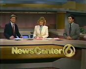 WRGB Newscenter 6 11PM Weekend open from November 8, 1987