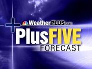 Plus Five Forecast Intro "From NBC Weather Plus"