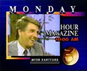 WFSB Channel 3 - Hour Magazine - Monday ident from Fall 1985