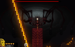 Broforce - paying respects to Satan