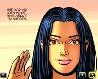 Nicole with long hair