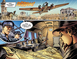 Gehnen's backstory seen in BS5 Comic.