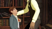 Xavier Marqués gifts Tiago his medallion moments before his death
