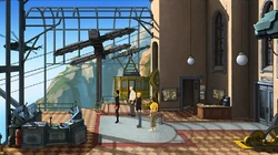 Kat worried about the cable car's actual state