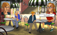 André and George in Broken Sword II Remastered