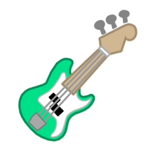 Bass guitar cutie mark