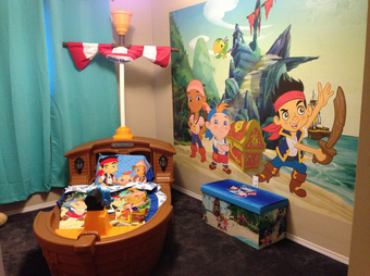 Jake and the neverland pirates bed clearance