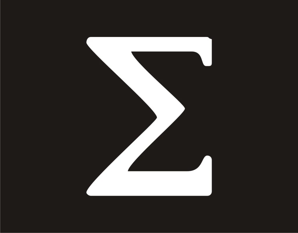 Expression, greek letter, math sign, sigma, sum, sum of, summation icon - Downlo