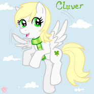 Clover's not that great at flying