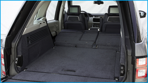 2013 Range Rover Seats Folded