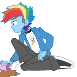 mlp rainbow dash ve rainbow blitz