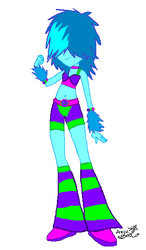 Trance rave outfit for Equestria Girls