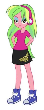 Lemon Zest in her casual outfit