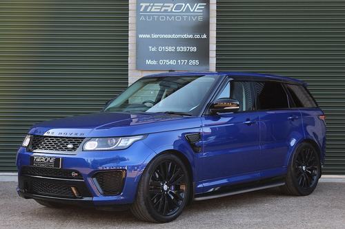 2016 Range Rover Sport SVR Front