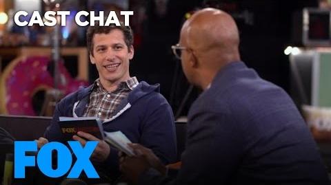 Andy Samberg Shares His SNL Story With Damon Wayans In The Fox Lounge FOX BROADCASTING