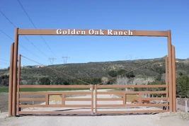 Golden Oak Ranch Main Gate