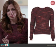 Space Dye Jumper by the brand Topshop