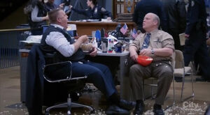 S3 E14 Tossing popcorn into each other's mouths