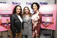 With Stephanie Beatriz at the premiere of Chelsea Peretti's movie, First Time Female Director