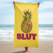 Pineapple Slut Beach Towel