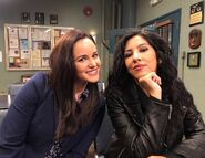 "Sleuth Sisters Fo Life" - Melissa Fumero