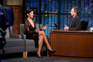 Seth Meyers 2018 Stephanie.png (477 KB) Stephanie Meyers on Late Night With Seth Meyers