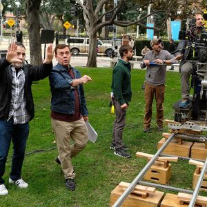 Rick Page assisting Joe Lo Truglio