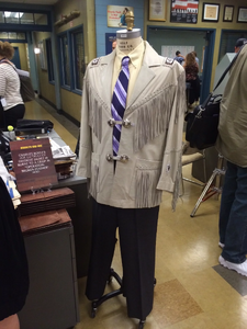 Joe Lo Truglio's costume on display at 2014 TCA Set Visit