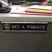 Prop Name plate
