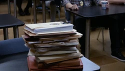 Stack of files