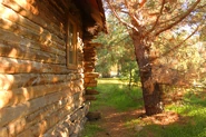 Side of cabin