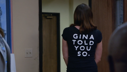 Gina told you so