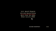 Screenshot of Matt Baker's birth year as seen in Road To Hill 30
