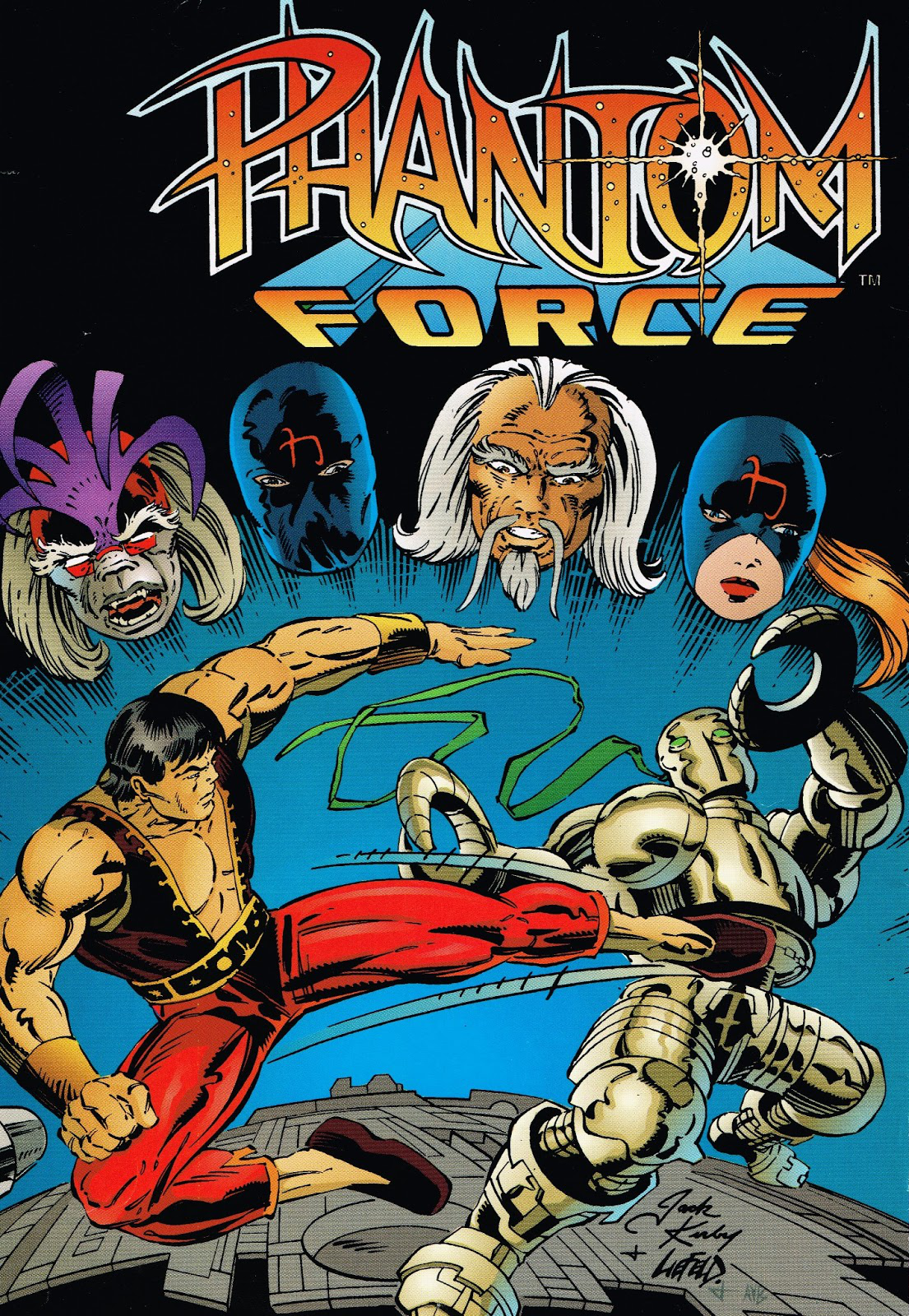 Phantom Force Vol 1, Comic Book Network Wiki