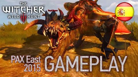 The Witcher 3 Wild Hunt - PS4 XB1 STEAM - Gameplay (PAX East 2015 Spanish Trailer)
