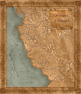 Mapa Nilfgaard