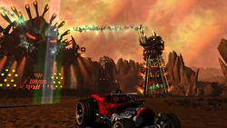 The red Deuce, as seen in the PC multiplayer beta.