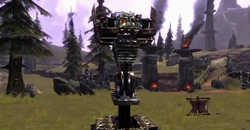 The Death Rack, as seen outside the Crushing Pit.
