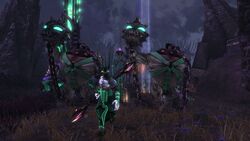 Green Skull Rakers in multiplayer.