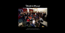 The development crew behind Brütal Legend, as seen at the end of the credits.