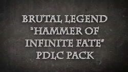 The announcement of the new DLC pack.