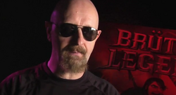 Rob Halford as seen in the "Celebrities" trailer.