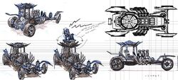 Concept art for the Lightning Rod.