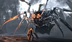 The Metal Queen herself, fought in the heart of the Spider Lair.