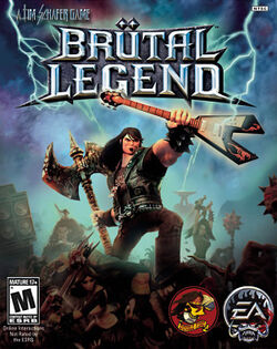 The box art for Brütal Legend.